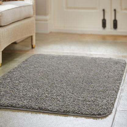My Rug Fleck Grey Mix Medium Shaggy Machine Washable Rug 140cm x 200cm