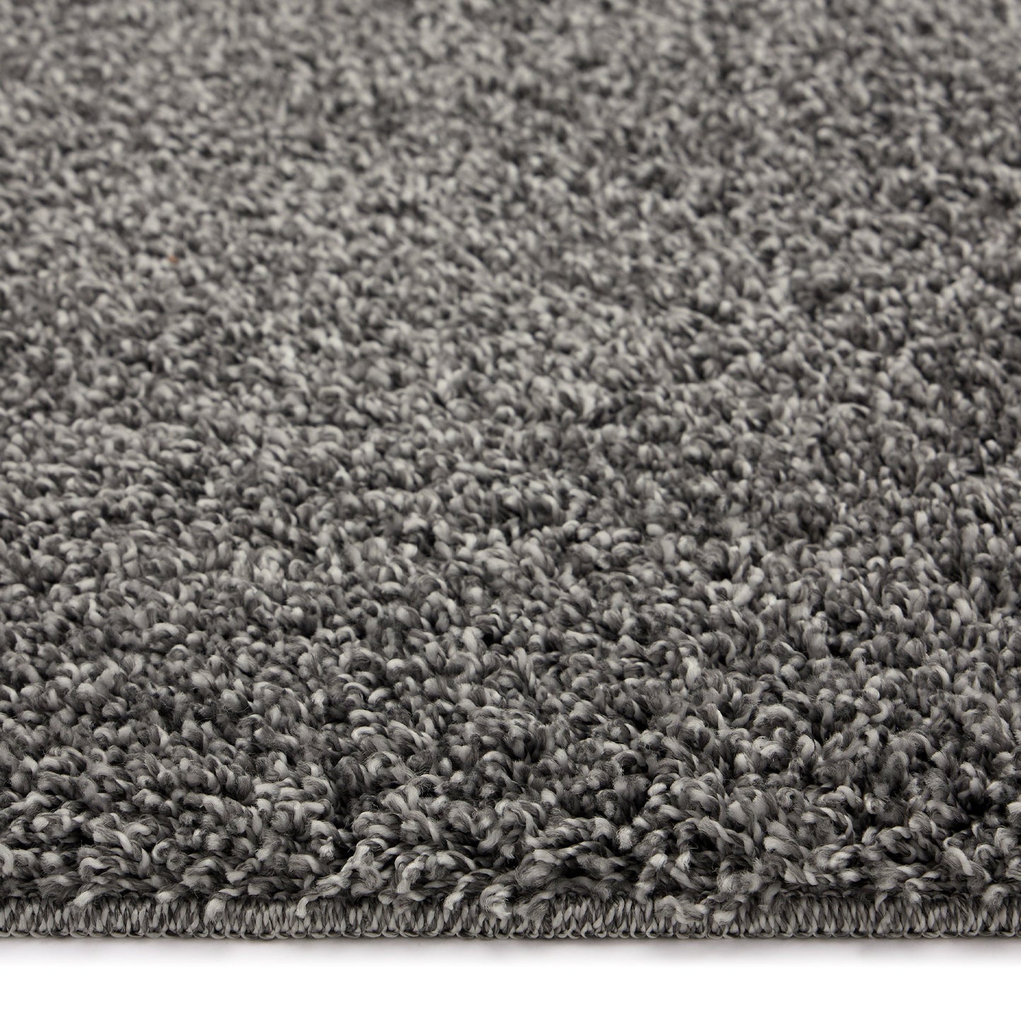 My Rug Fleck Grey Mix Medium Shaggy Machine Washable Rug 140cm x 200cm