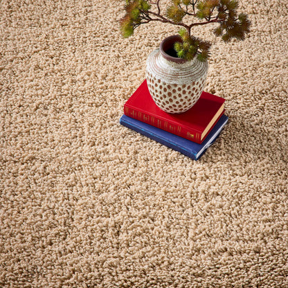 Origins Hadley Beige Shaggy Pile Rug