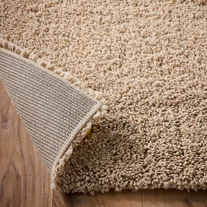 Origins Hadley Beige Shaggy Pile Rug