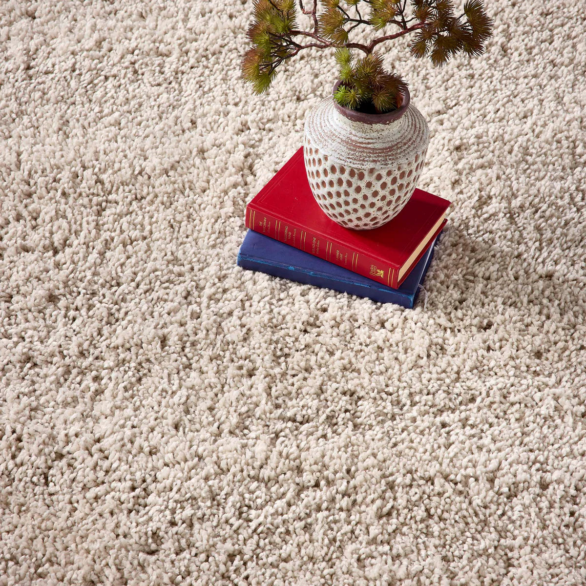 Origins Hadley Cream Shaggy Pile Rug