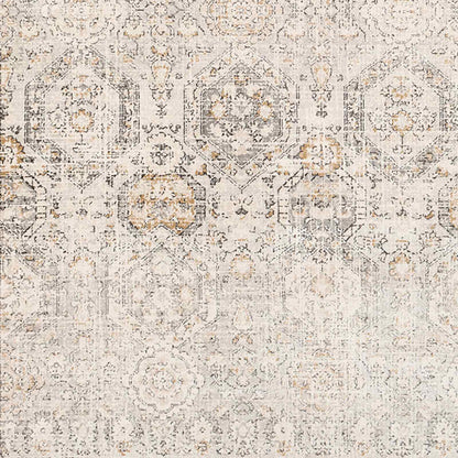 Indigo Beige Vintage Traditional Boho Rug