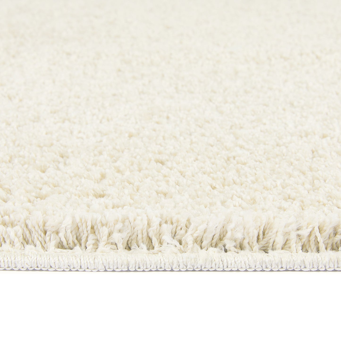 My Rug Ivory Medium Shaggy Machine Washable Rug 140cm x 200cm