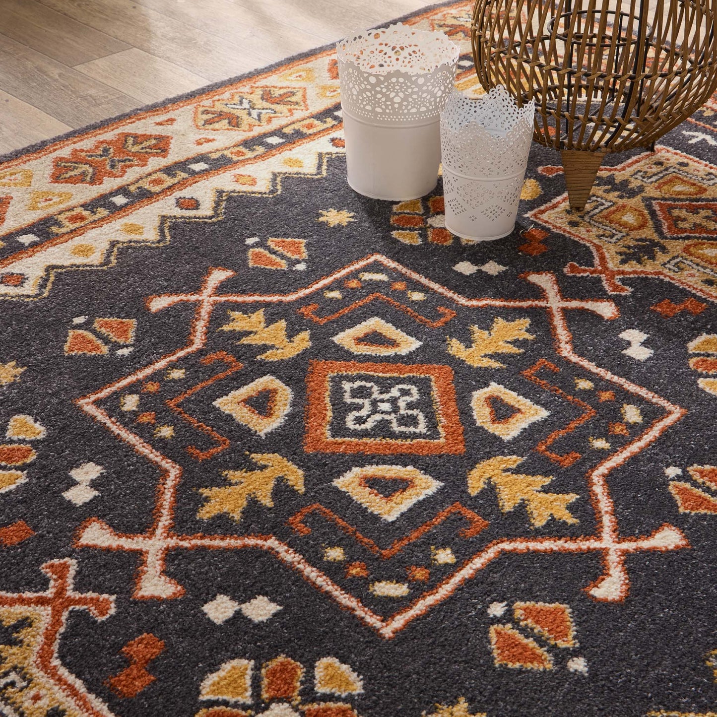 Origin Izmir Persian Inspired Grey Rug