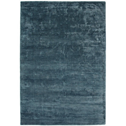 Rug Guru Karma Aegean Silky Blue Viscose Rug