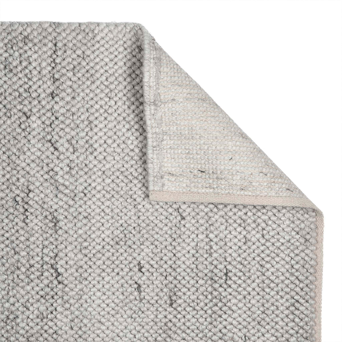 Origins La Playa Silver Grey Textured Rug