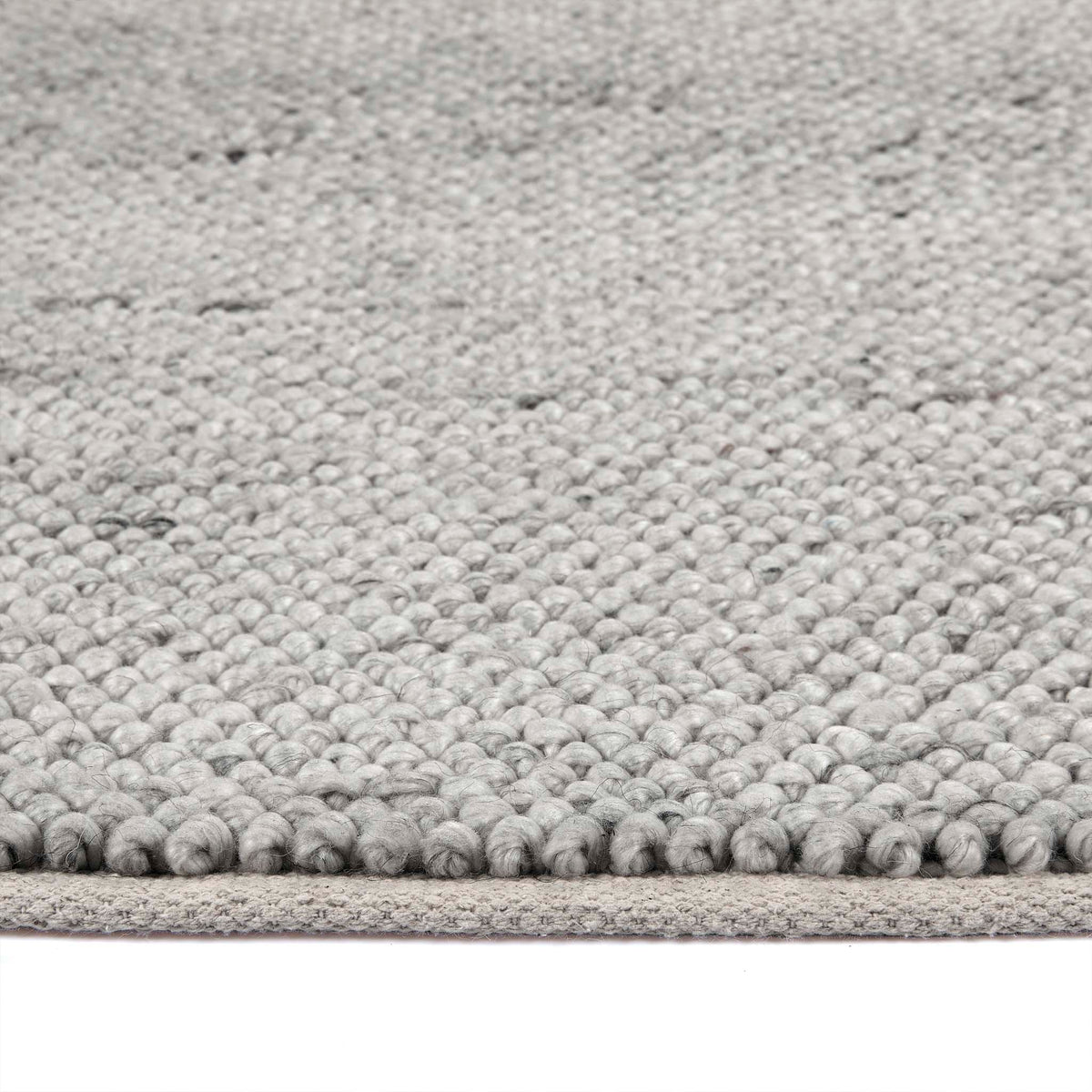 Origins La Playa Silver Grey Textured Rug