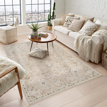 Maia Blossom Beige Rug