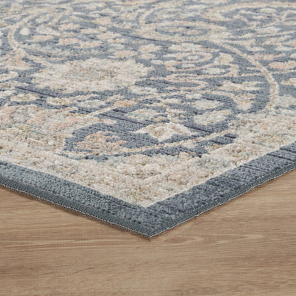 Maia Blossom Navy Blue Rug