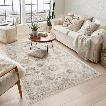 Maia Lagoon Beige Rug