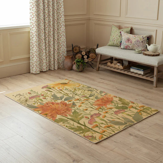Delamere Floral Wool Rug