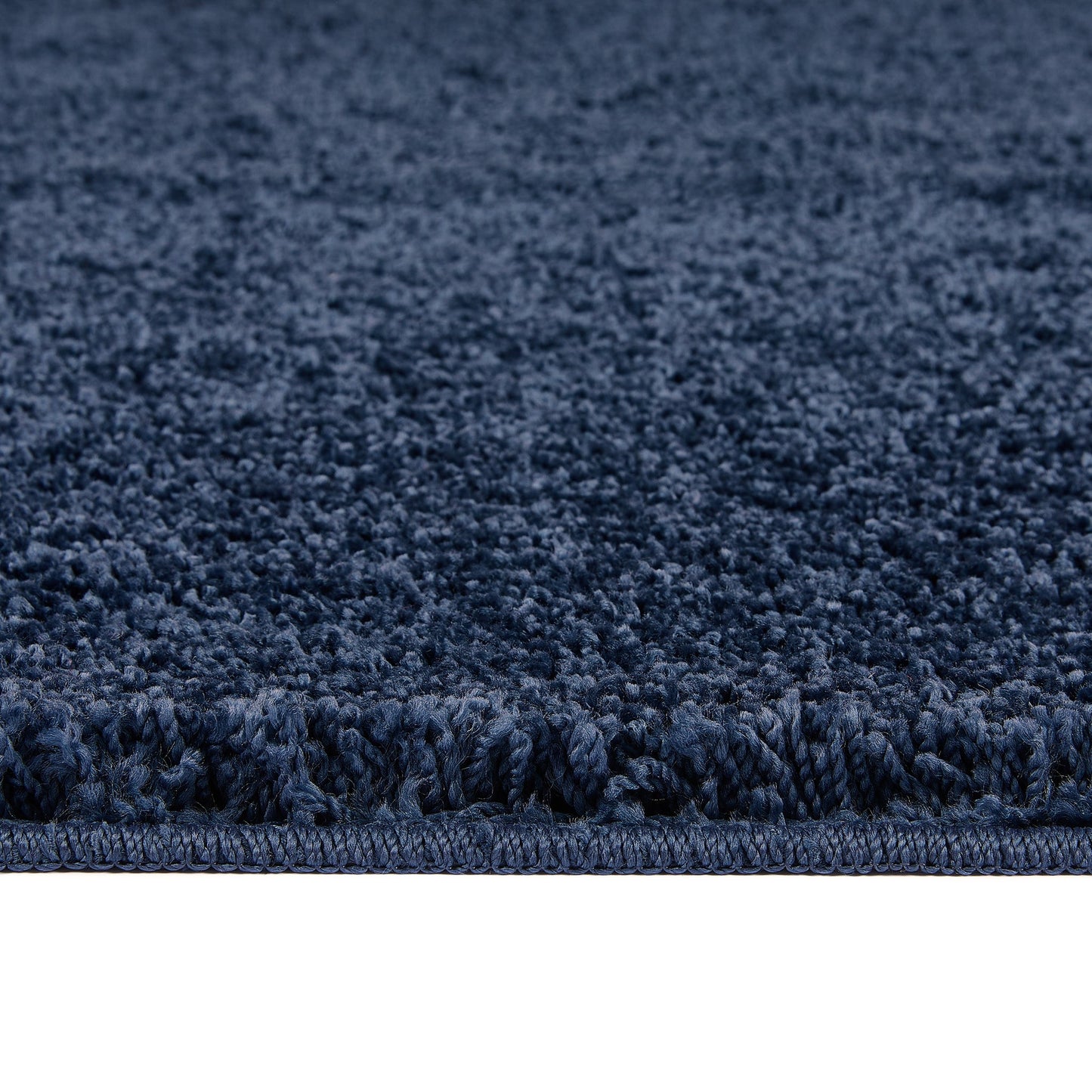 My Rug Midnight Blue Medium Shaggy Machine Washable Rug 140cm x 200cm
