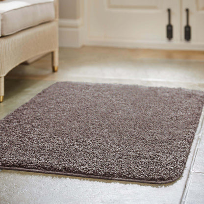 My Rug Fleck Mocha Medium Shaggy Machine Washable Rug 140cm x 200cm