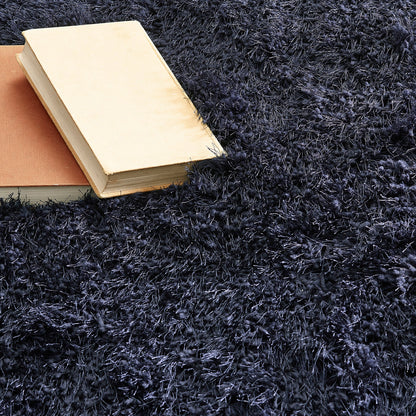 Origins Extravagance Large Navy Blue Rug 160cm x 230cm