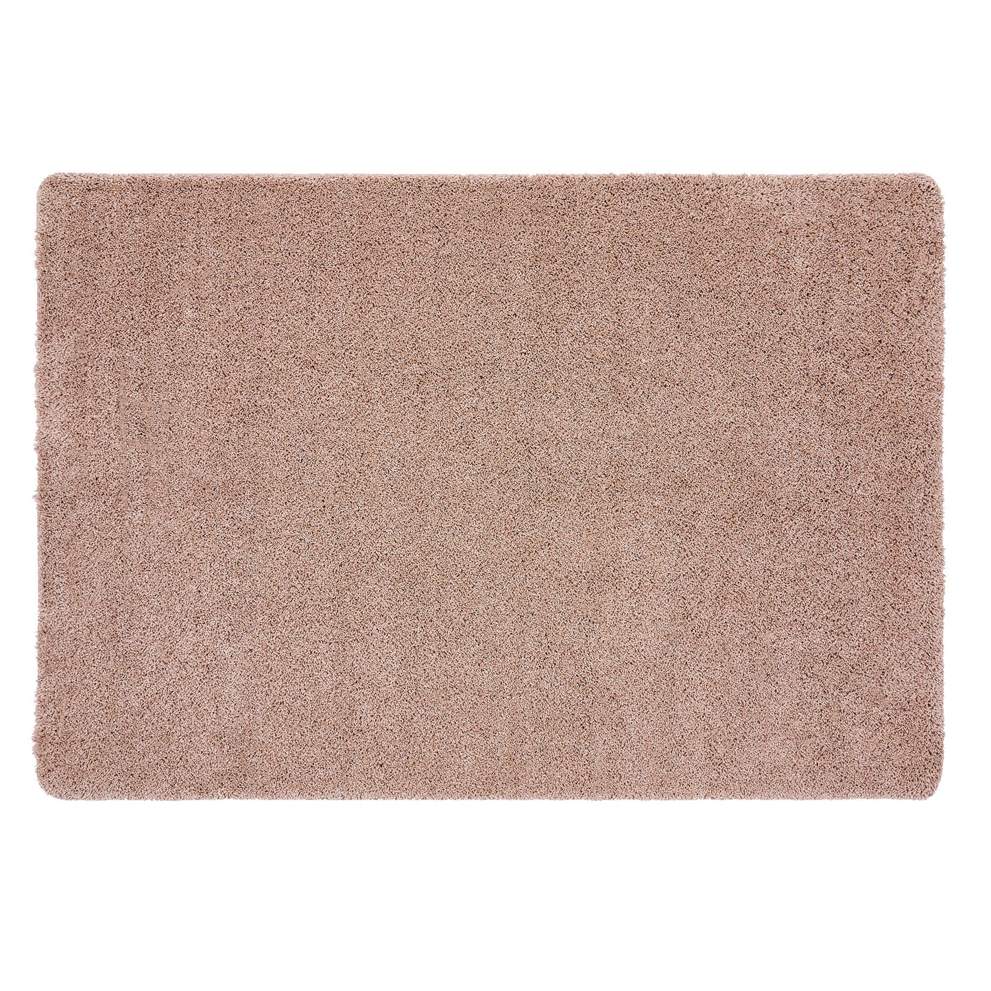 My Rug Nude Pink Medium Shaggy Machine Washable Rug 140cm x 200cm