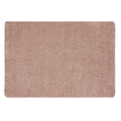 My Rug Nude Pink Medium Shaggy Machine Washable Rug 140cm x 200cm
