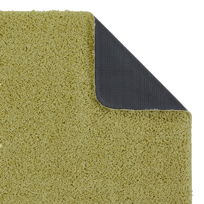 My Rug Olive Green Medium Shaggy Machine Washable Rug 140cm x 200cm