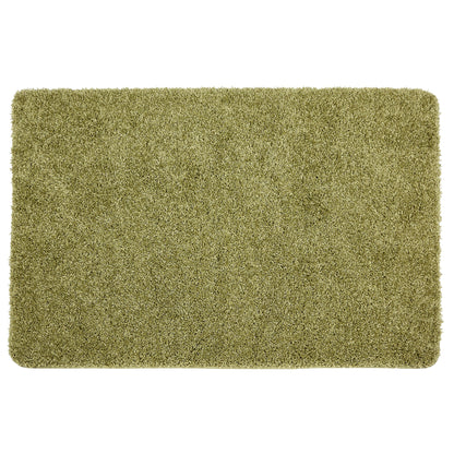 My Rug Olive Green Medium Shaggy Machine Washable Rug 140cm x 200cm