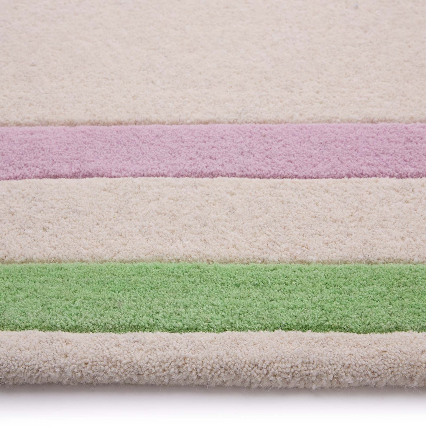 Origin Contour Lavender Lilac and Green Wool Rug