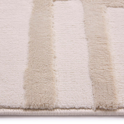 Origin Pathway Large Washable Cream Rug 160cm X 230cm