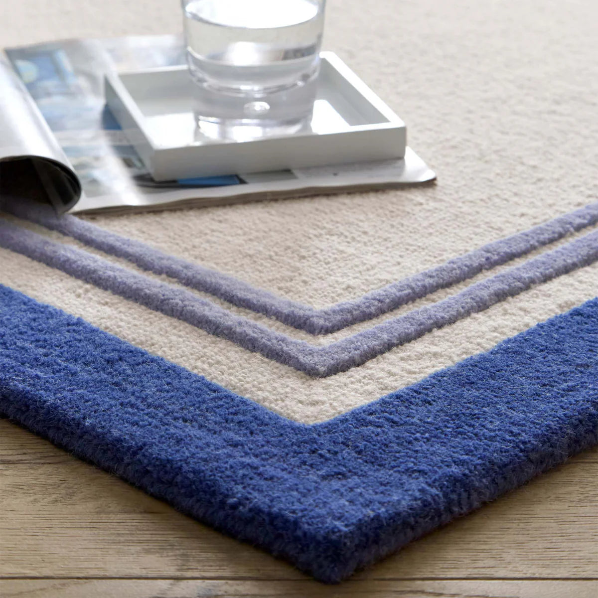 Origin Piper Blue Classic Wool Rug