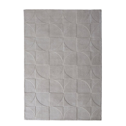 Origins Penny Cream Geometric Wool Rug