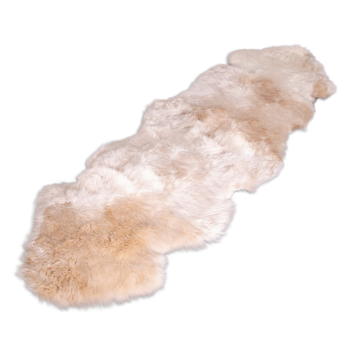 Shearling Champagne Rug Medium Champagne Genuine Super Soft NZ Sheepskin Rug - Double Pelt 60c ...