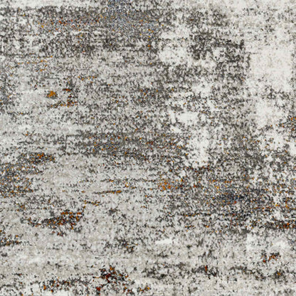 San Francisco Grey Abstract Modern Marble Rug