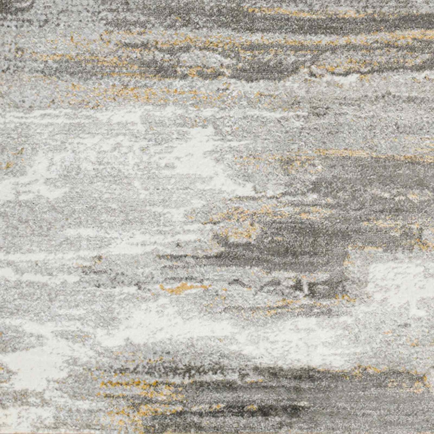San Francisco Dove Grey Abstract Modern Marble Rug