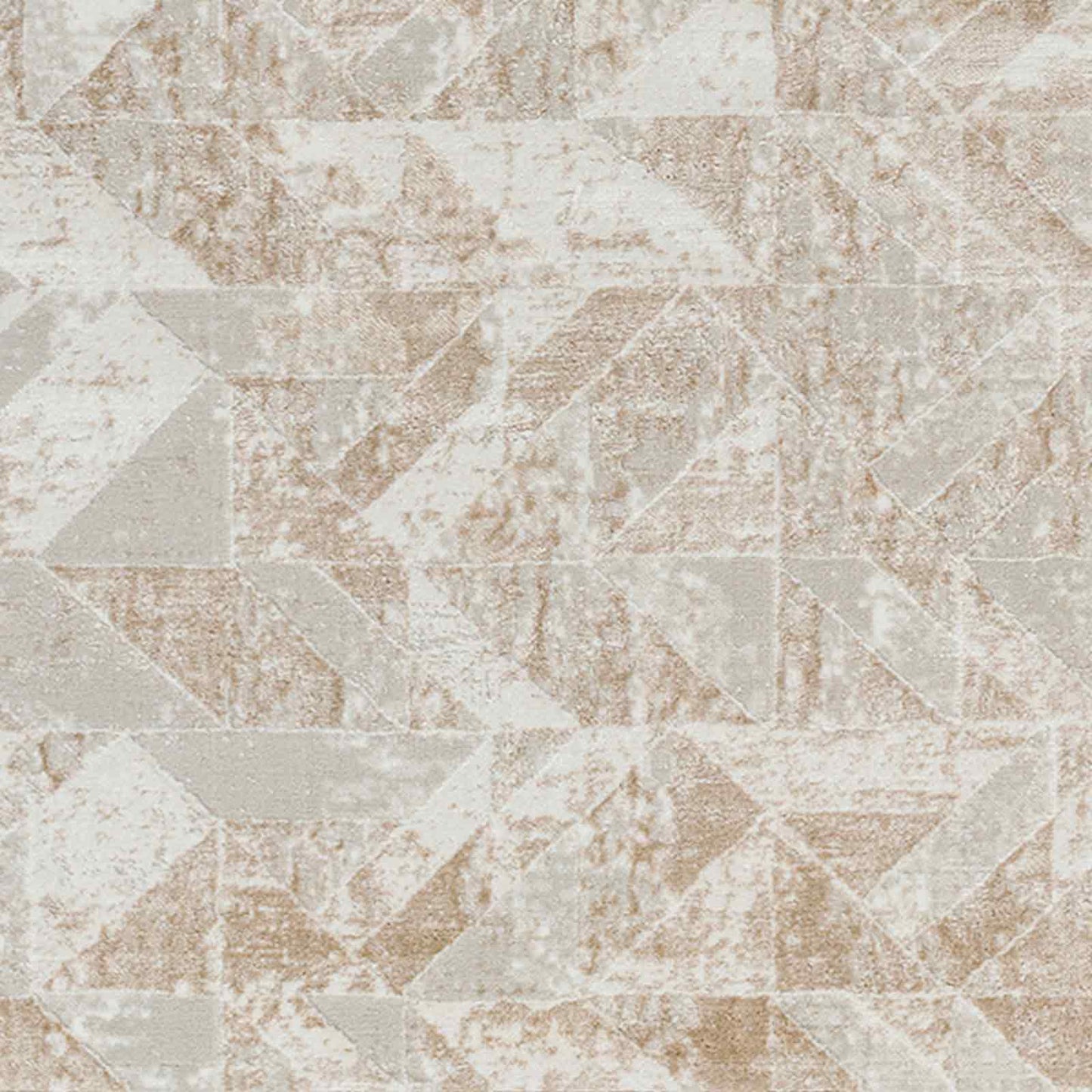 San Francisco Cream Abstract Geometric Rug