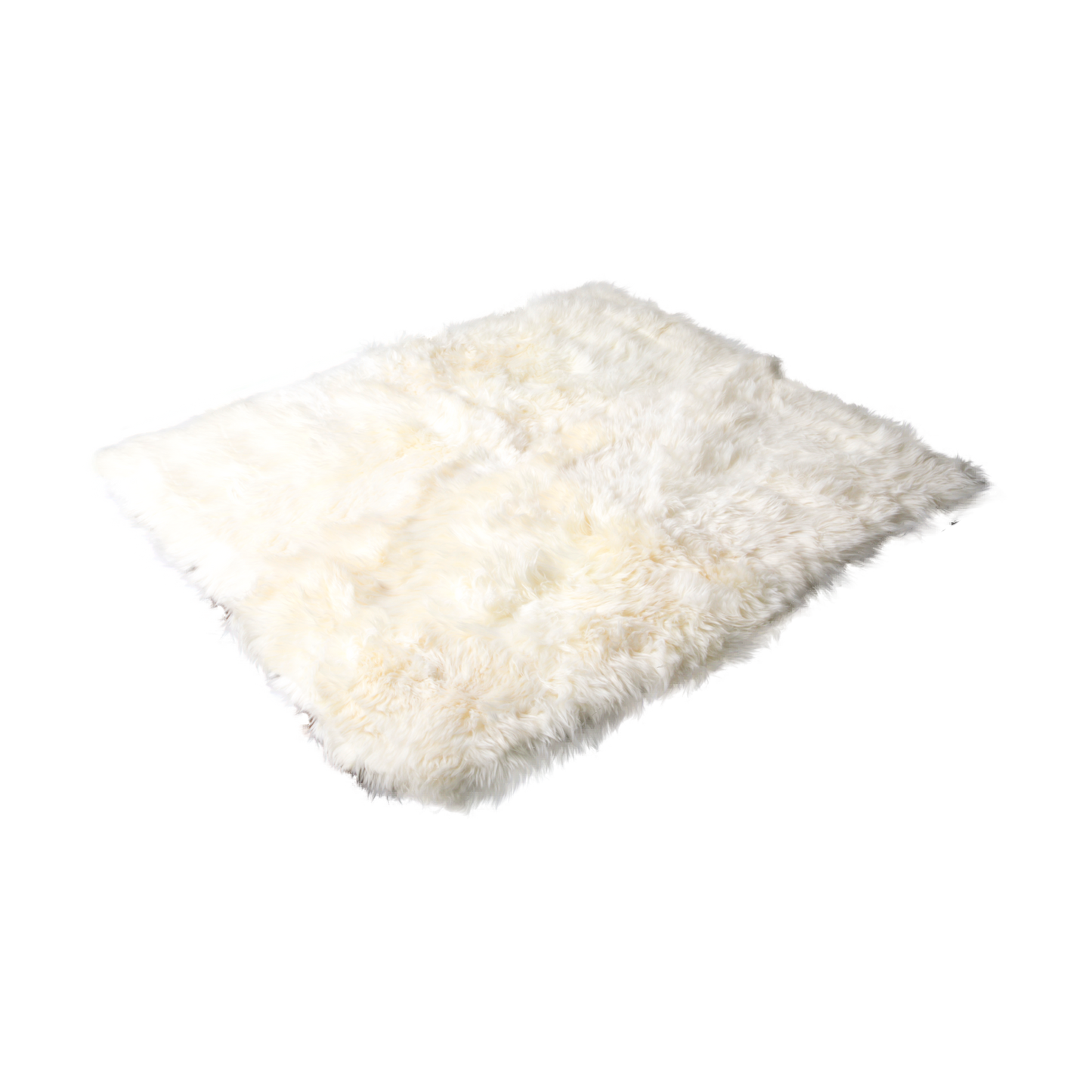 Natural Rectangular Genuine NZ Sheepskin Rug 130cm x 150cm