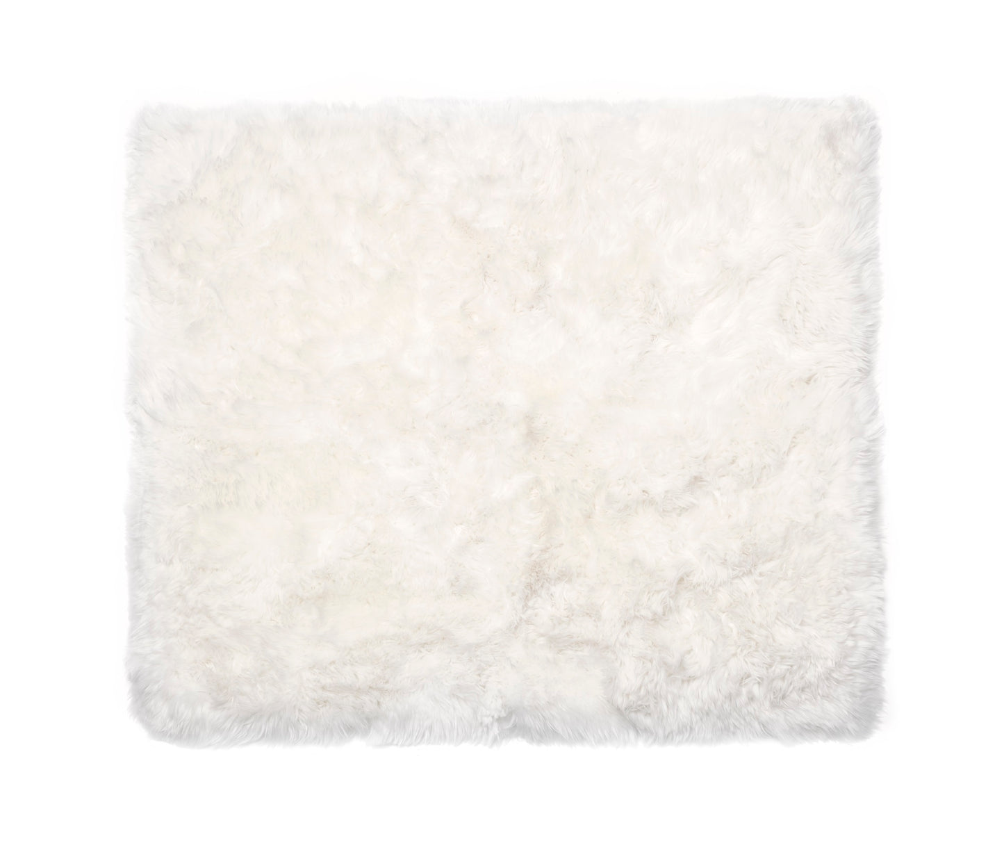 Natural Rectangular Genuine NZ Sheepskin Rug 130cm x 150cm