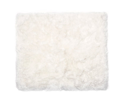 Natural Rectangular Genuine NZ Sheepskin Rug 130cm x 150cm