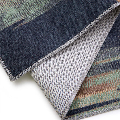 Origin Large Sedona Washable Rust & Navy Rug 160cm X 230cm
