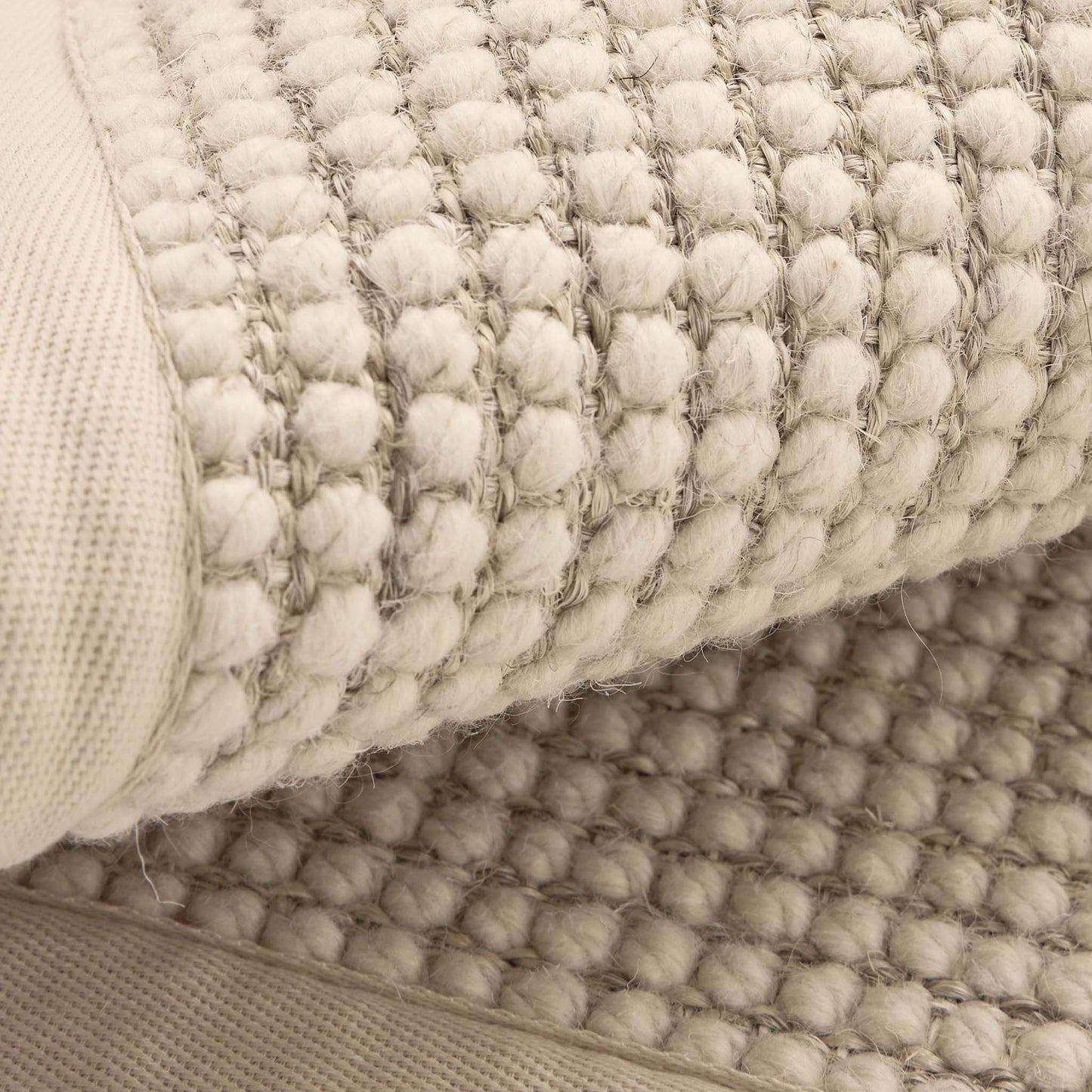 Origins Sisal Boucle with Beige Border Premium Rug