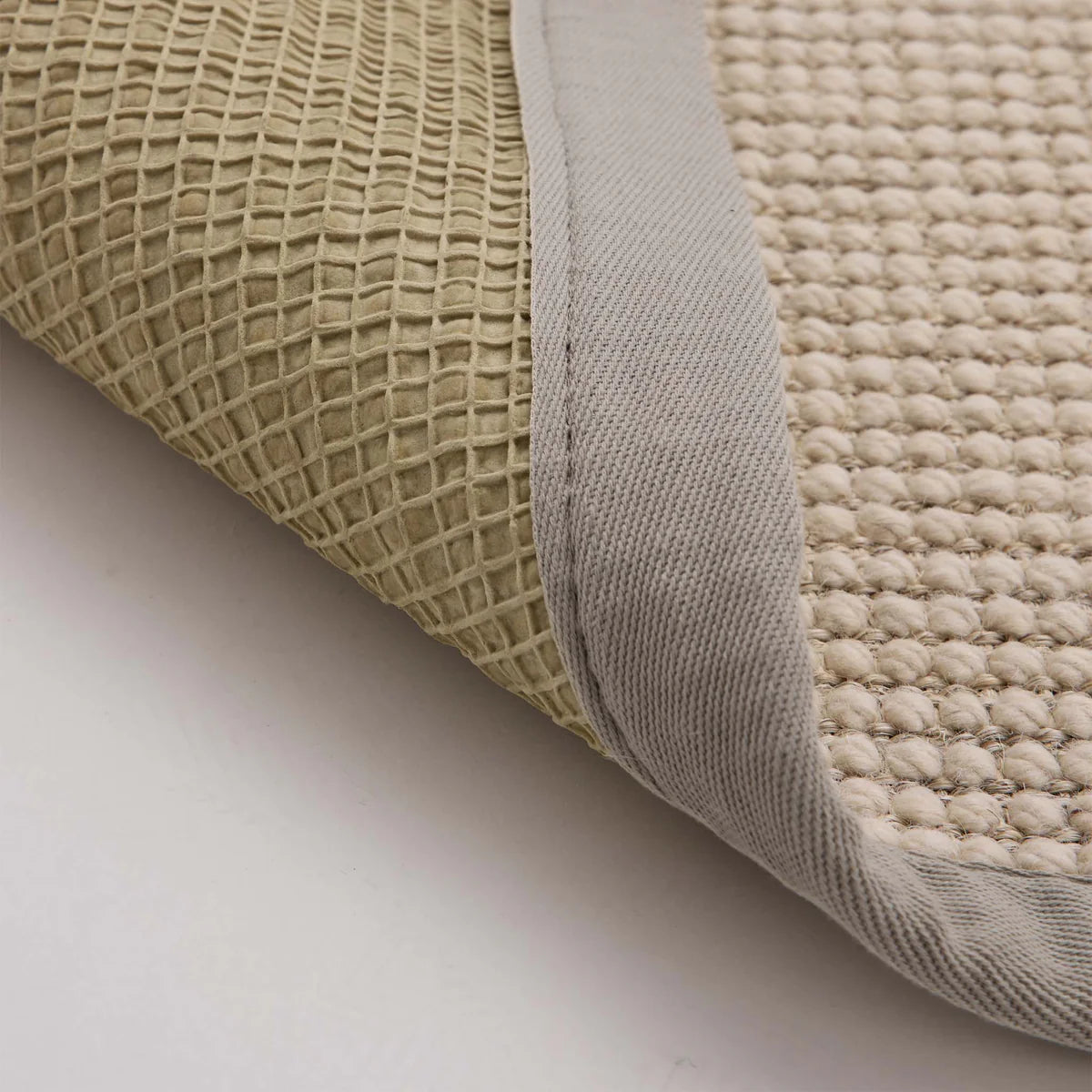 Origins Sisal Boucle with Soft Grey Border Premium Rug