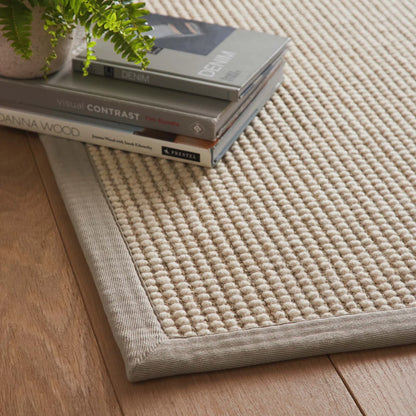 Origins Sisal Boucle with Soft Grey Border Premium Rug