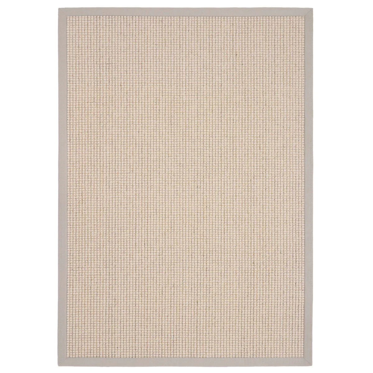 Origins Sisal Boucle with Soft Grey Border Premium Rug