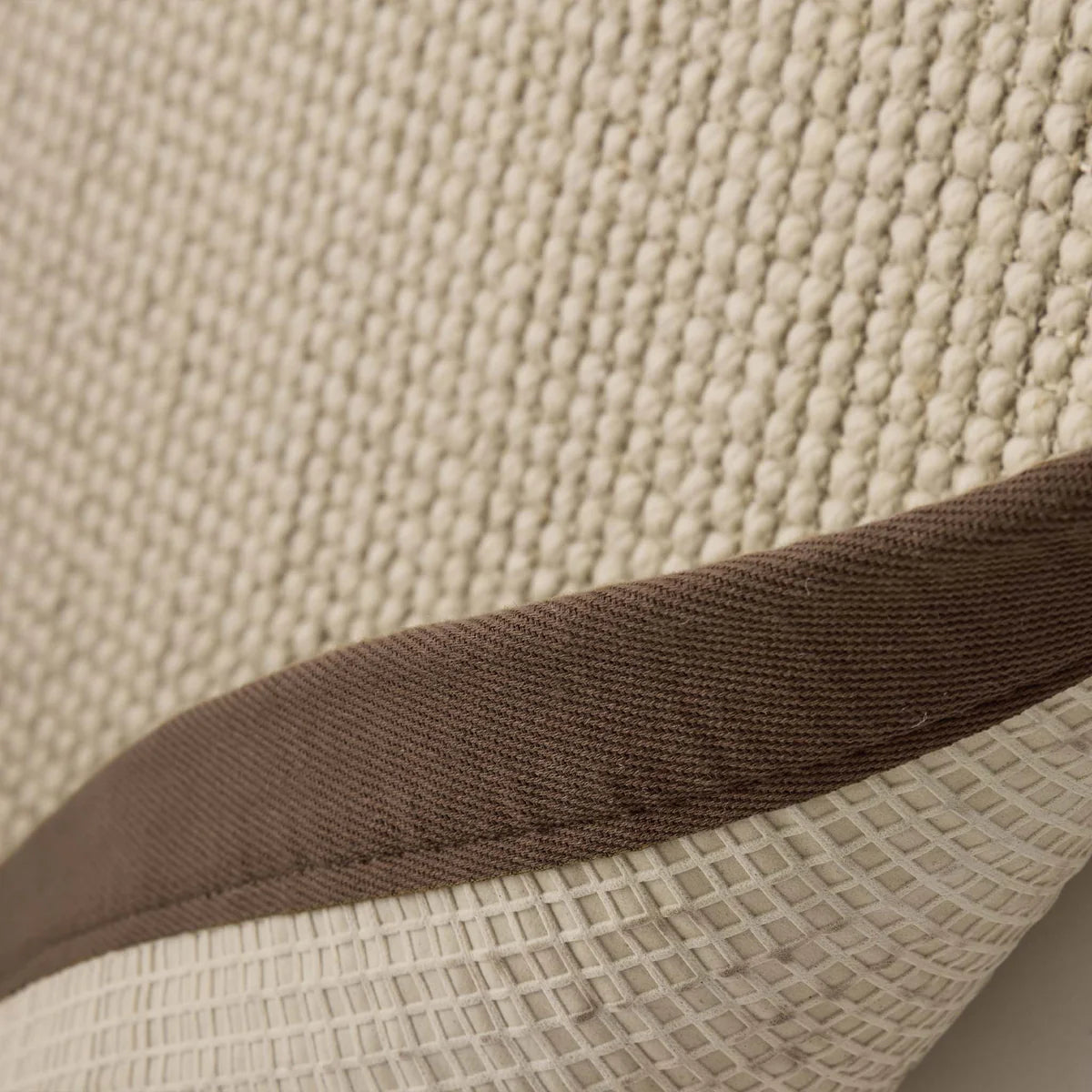 Origins Sisal Boucle with Mocha Border Premium Rug