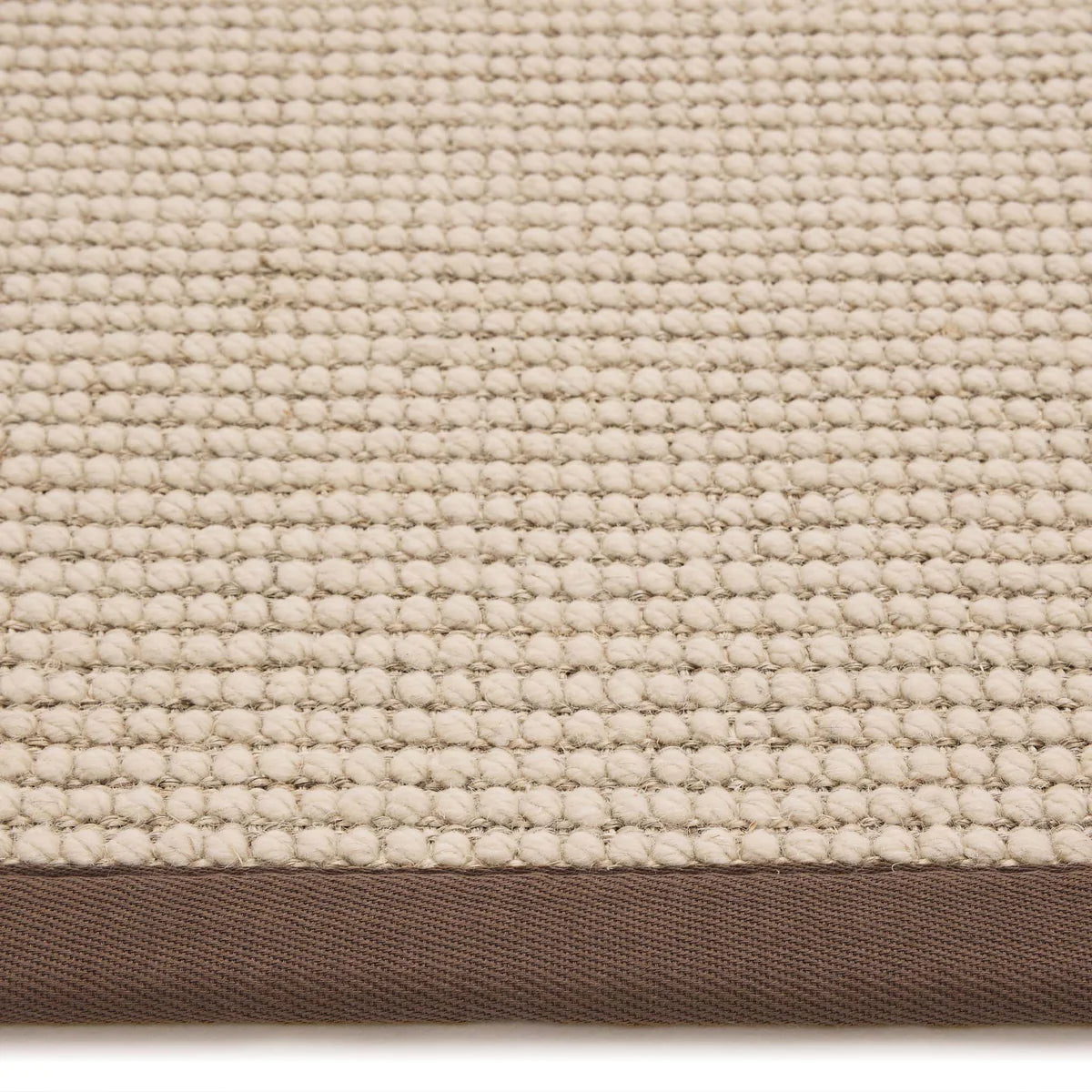 Origins Sisal Boucle with Mocha Border Premium Rug