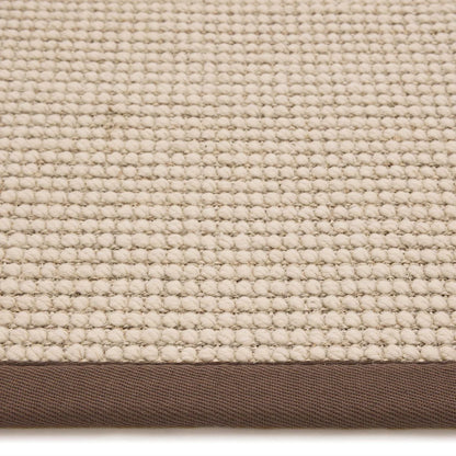 Origins Sisal Boucle with Mocha Border Premium Rug