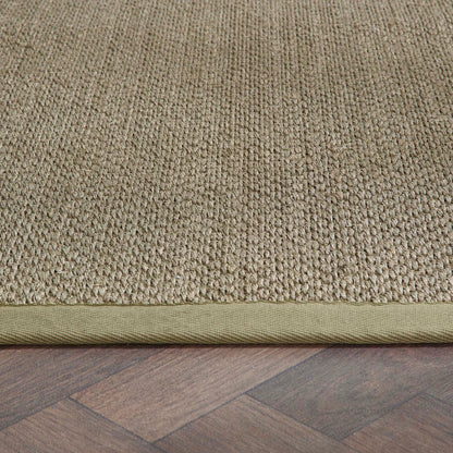 Origins Sisal Sage Green with Sage Green Border Premium Rug