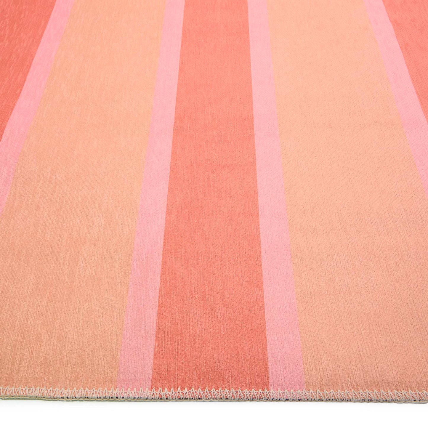 Origin Washable Multicoloured Sorbet Stripe Rug 160cm X 230cm