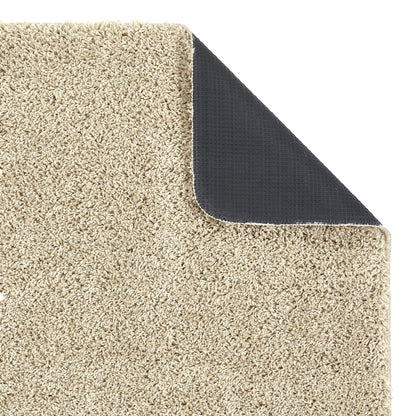 My Rug Stone Beige Medium Shaggy Machine Washable Rug 140cm x 200cm