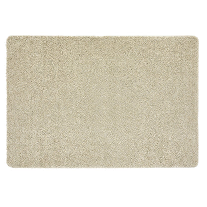 My Rug Stone Beige Medium Shaggy Machine Washable Rug 140cm x 200cm