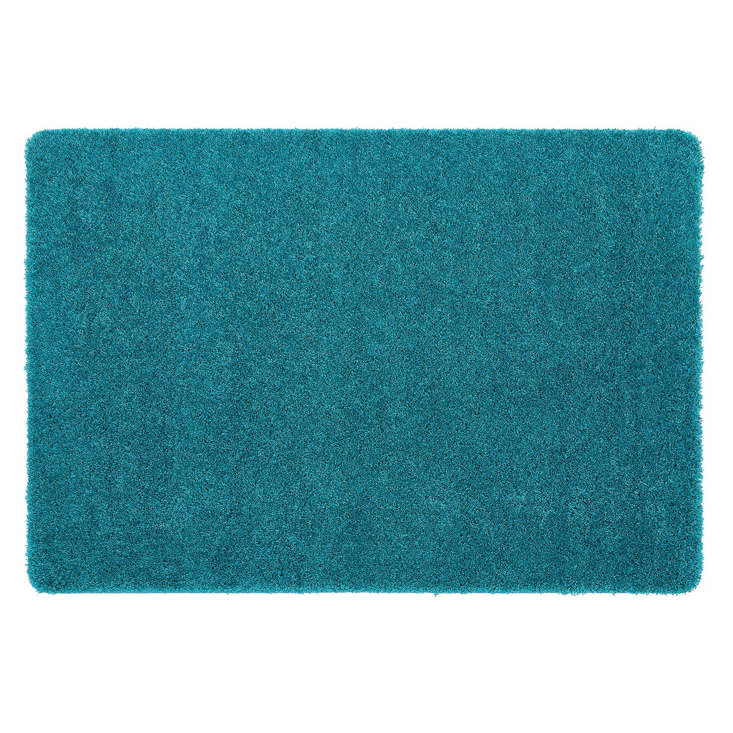 My Rug Teal Blue Shaggy Machine Washable Rug 140cm X 200cm