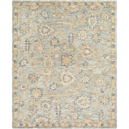 Arnold Grey Traditional Wool Rug