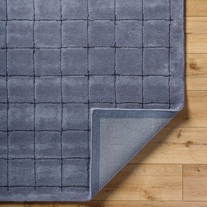 Brook Grey Modern Wool Rug