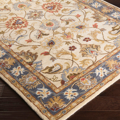 Caesar Multicolour Traditional Hand Tufted Wool Rug
