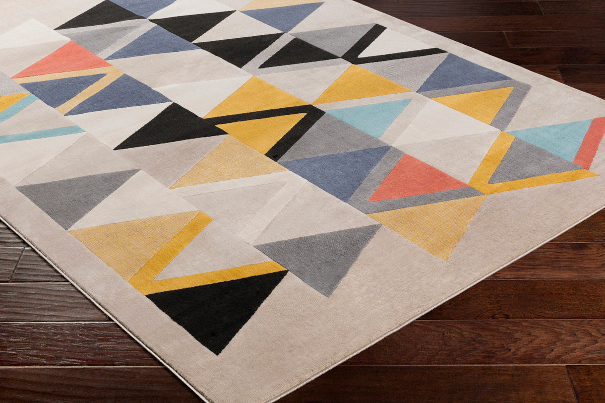 City Multicour Modern Geometric Rug